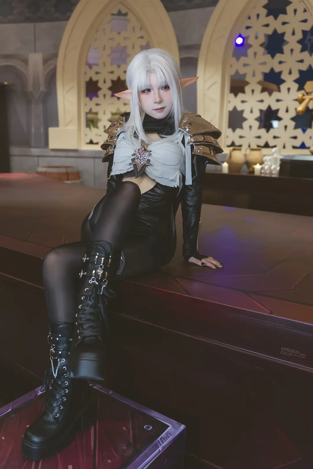 【兔娘cos】魔兽世界精灵战士的硬核穿搭细节 - 阿宏 - 第3张