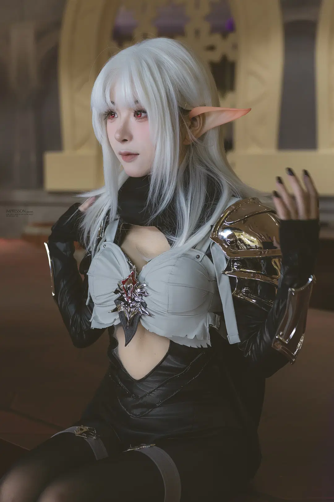 【兔娘cos】魔兽世界精灵战士的硬核穿搭细节 - 阿宏 - 第4张