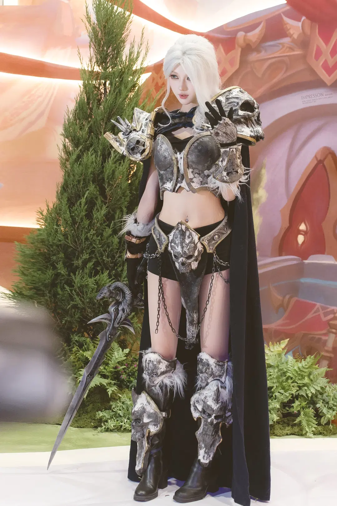 【阿尔萨斯cos】魔兽世界巫妖王的重装压迫感