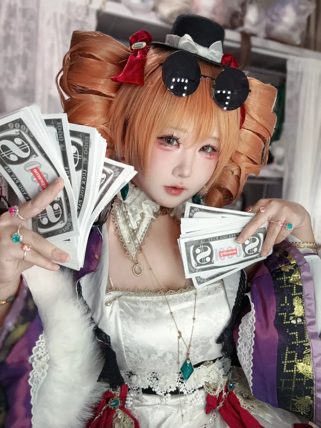 【依神女苑cos】東方project 試衣分享 - 小熊美奈子 - 第2張