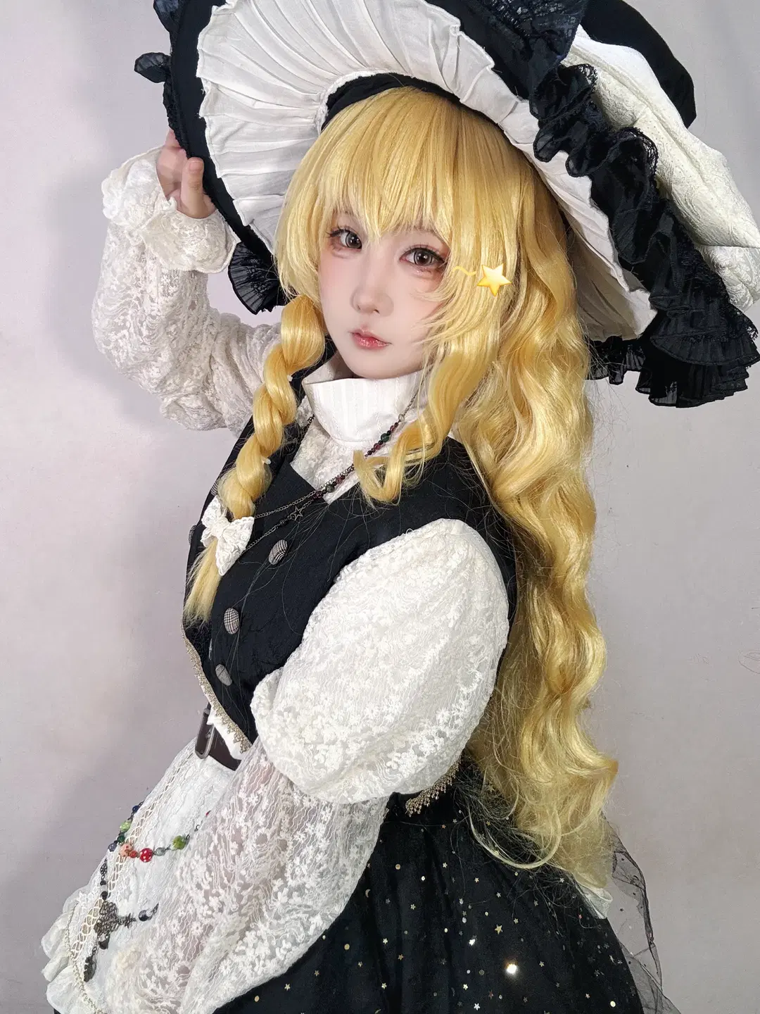 【雾雨魔理沙cos】东方Project的普通魔法使，星星与黑白的完美搭配