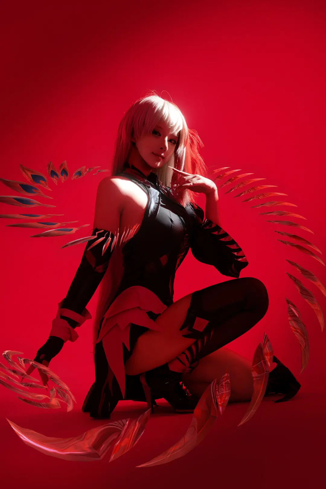 Honor of Kings, Raiden Ei cosplay, Stockings
