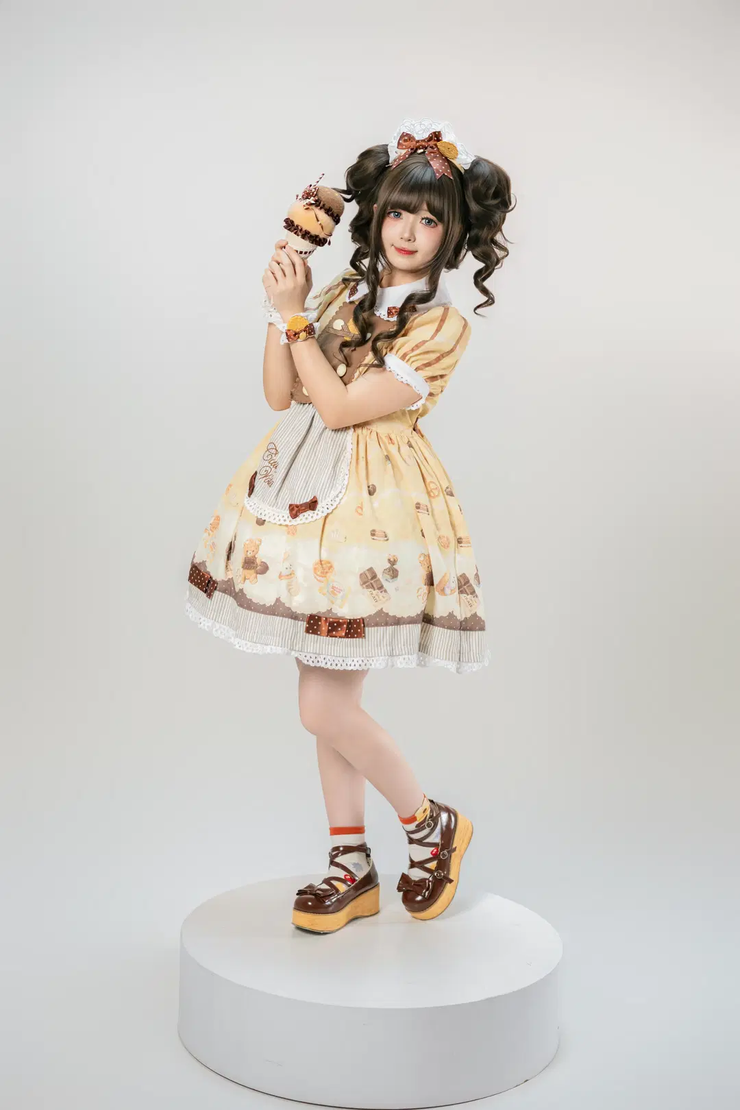 烘焙主题Lolita正片 今天也是甜甜的饼干小熊女孩 - 秋月凛 - 第2张