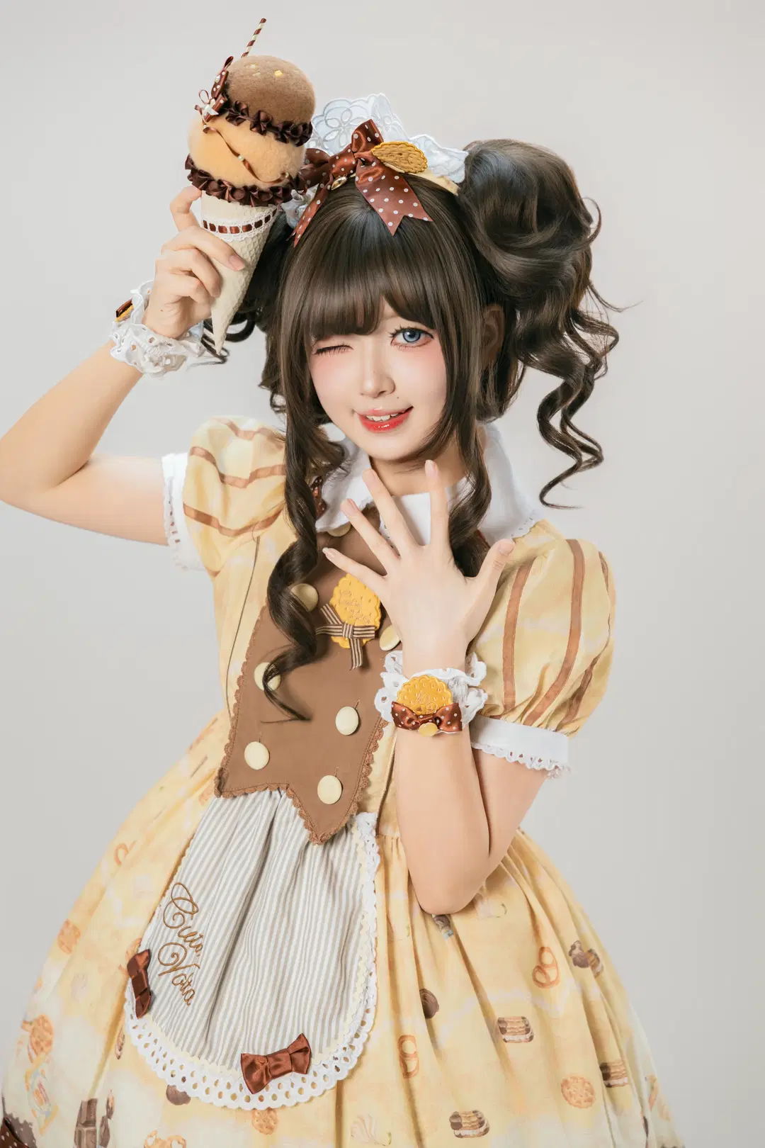 烘焙主题Lolita正片 今天也是甜甜的饼干小熊女孩 - 秋月凛 - 第4张