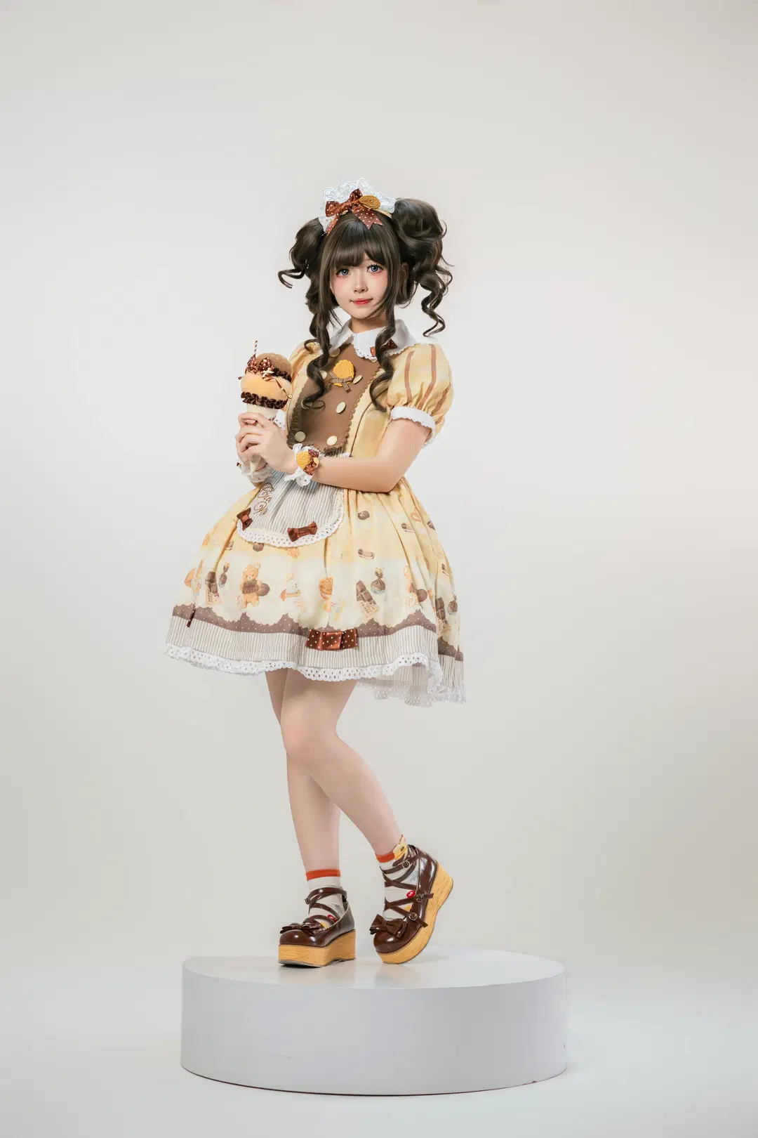 烘焙主题Lolita正片 今天也是甜甜的饼干小熊女孩 - 秋月凛 - 第6张