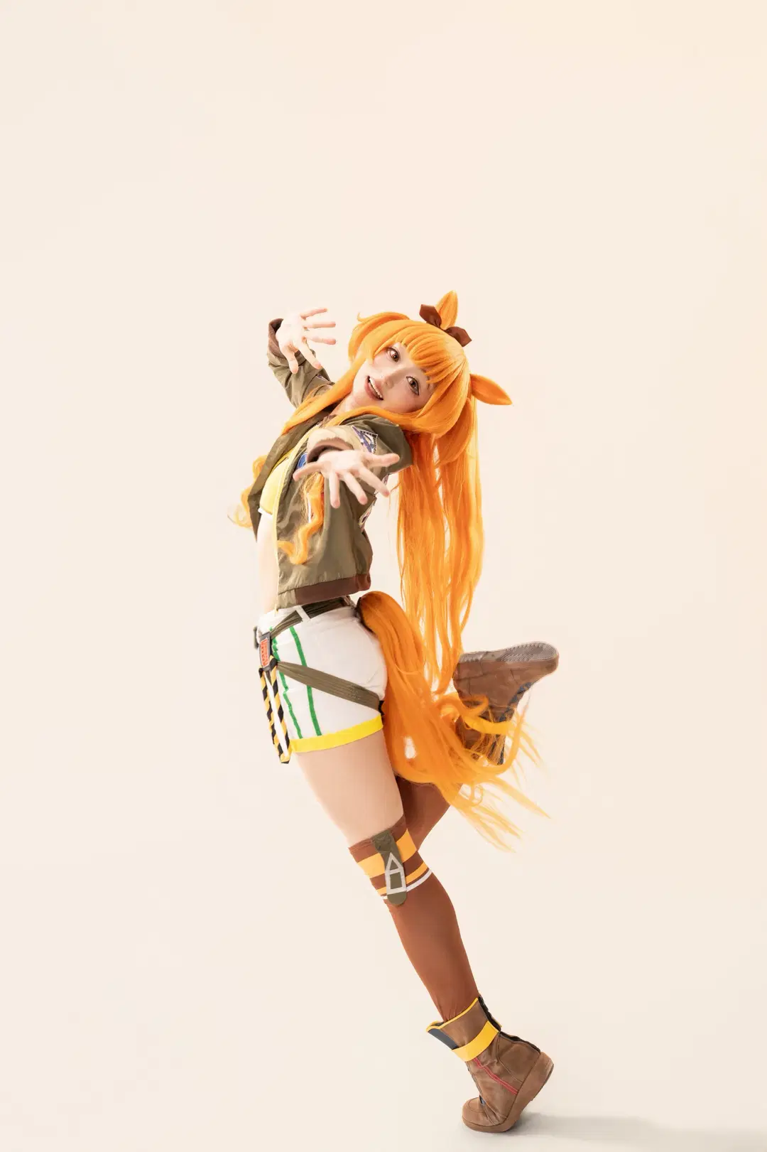 [Mayano Top Gun cosplay] Umamusume: Pretty Derby Top Gun energetic Studio shoot record by 川式林果酱 - Image 10