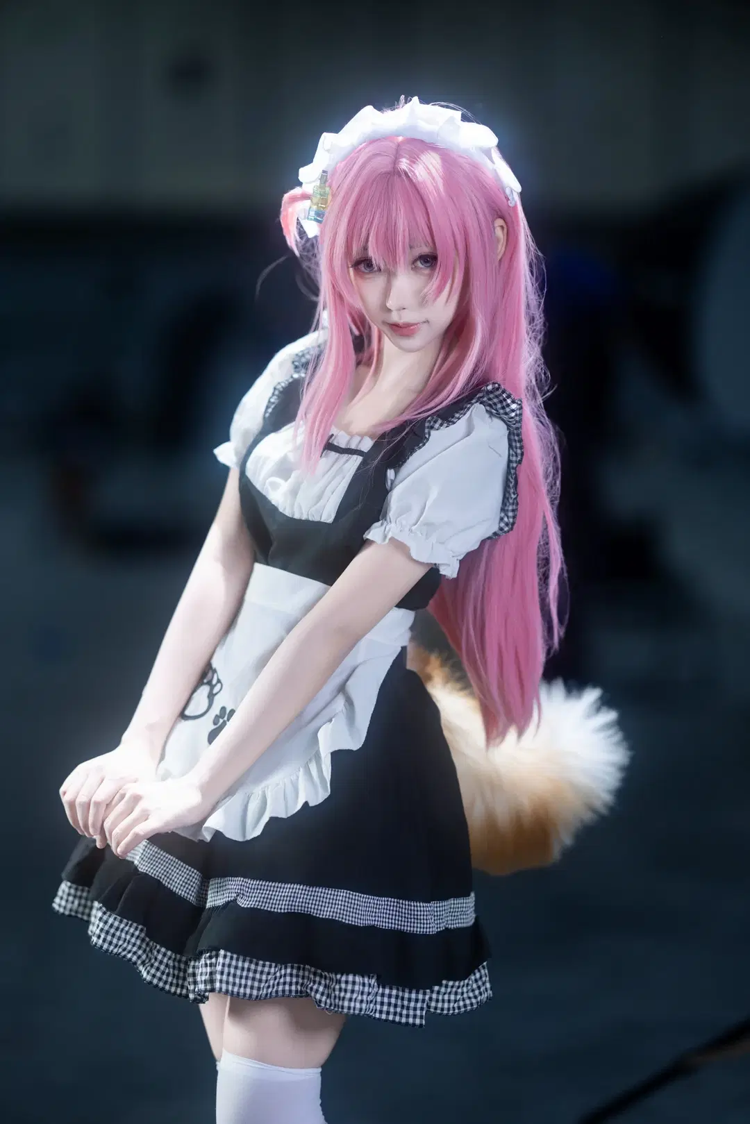 [Bocchi-chan cosplay] Convention photos archive of Maid outfit Bocchi-chan at Jinling ACG Expo by 囤囤鼠 - Image 2