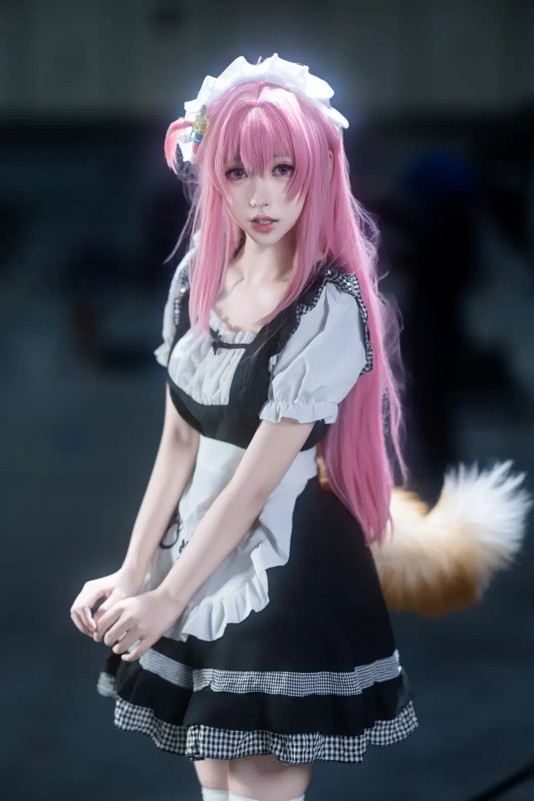 [Bocchi-chan cosplay] Convention photos archive of Maid outfit Bocchi-chan at Jinling ACG Expo by 囤囤鼠 - Image 4