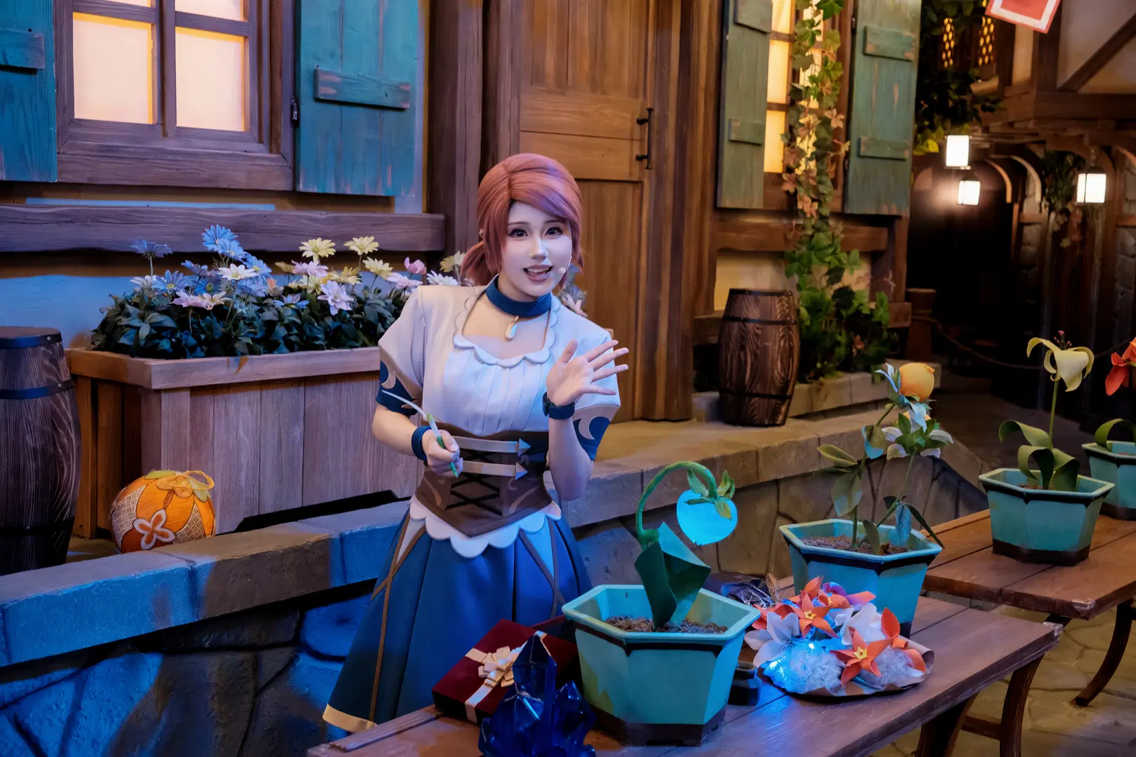原神, cosplay, 二次元摄影, 蒙德cos, 北京环球影城