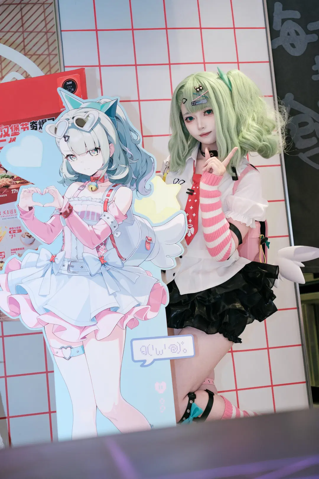 【千夏cos】绝区零肯德基联动，元气满满的妄想天使 - 牢友今天拍照了吗 - 第3张