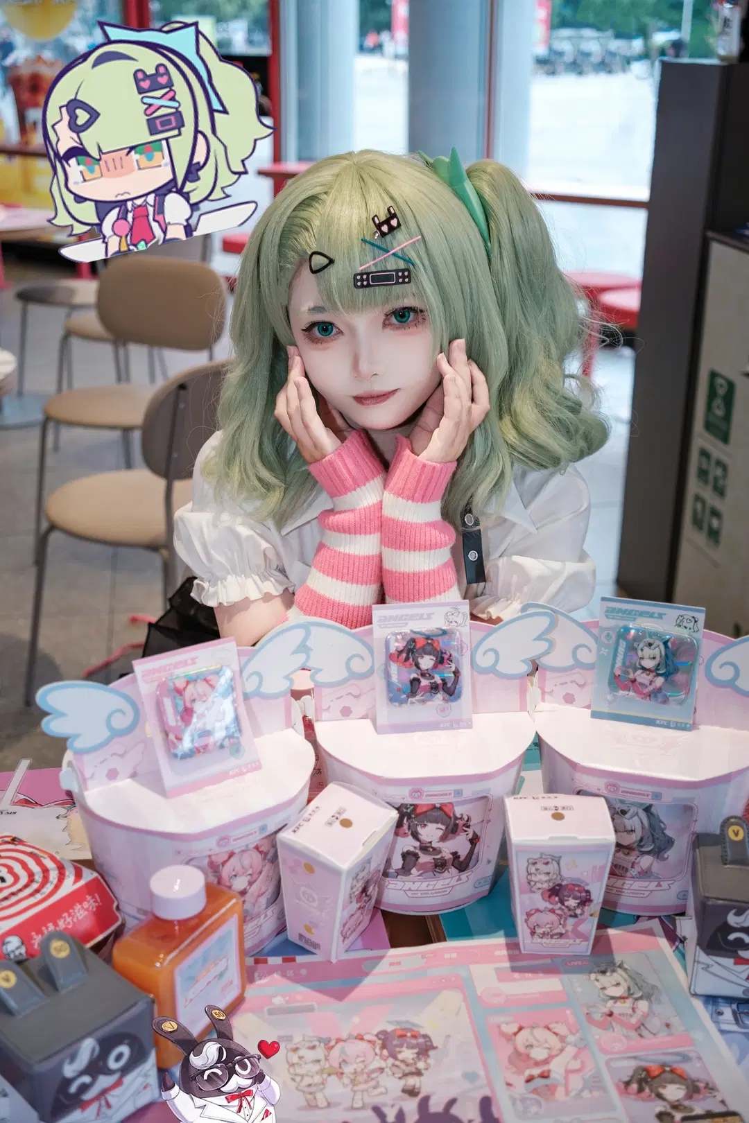 绝区零, 二次元cos, 妄想天使, 千夏cos, 肯德基联名
