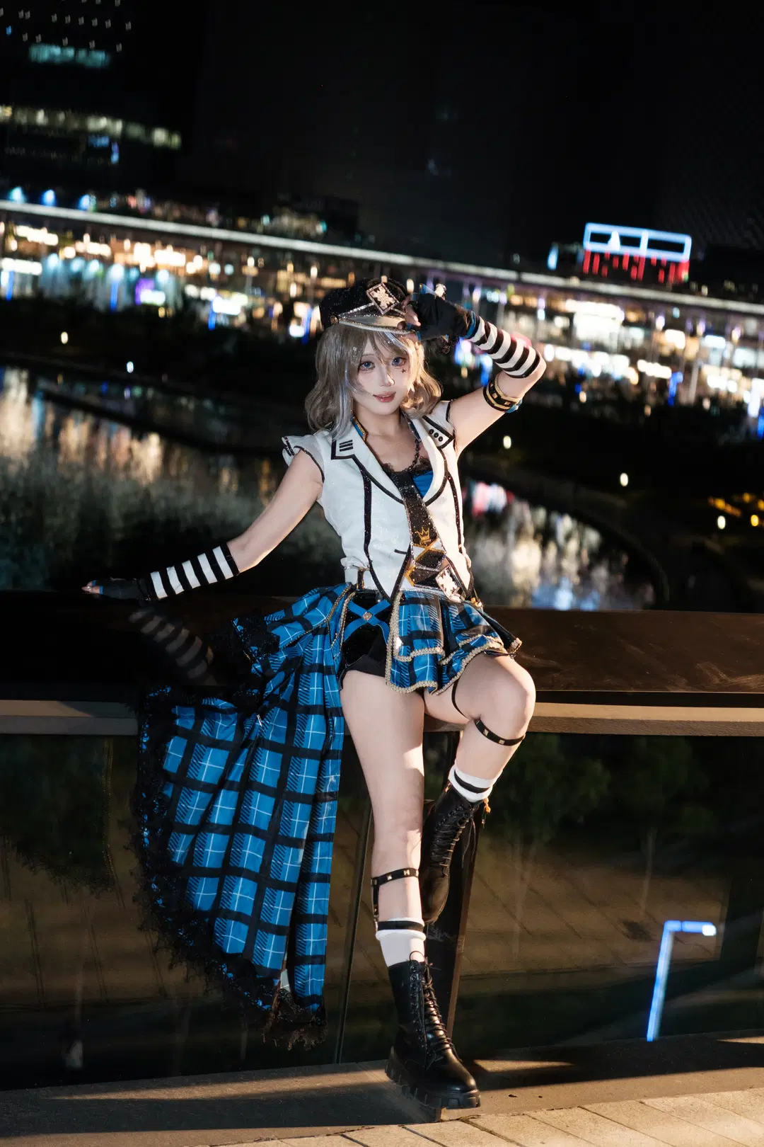 二次元摄影, 偶像cos, 夜景人像, lovelive aqours, 渡边曜cos