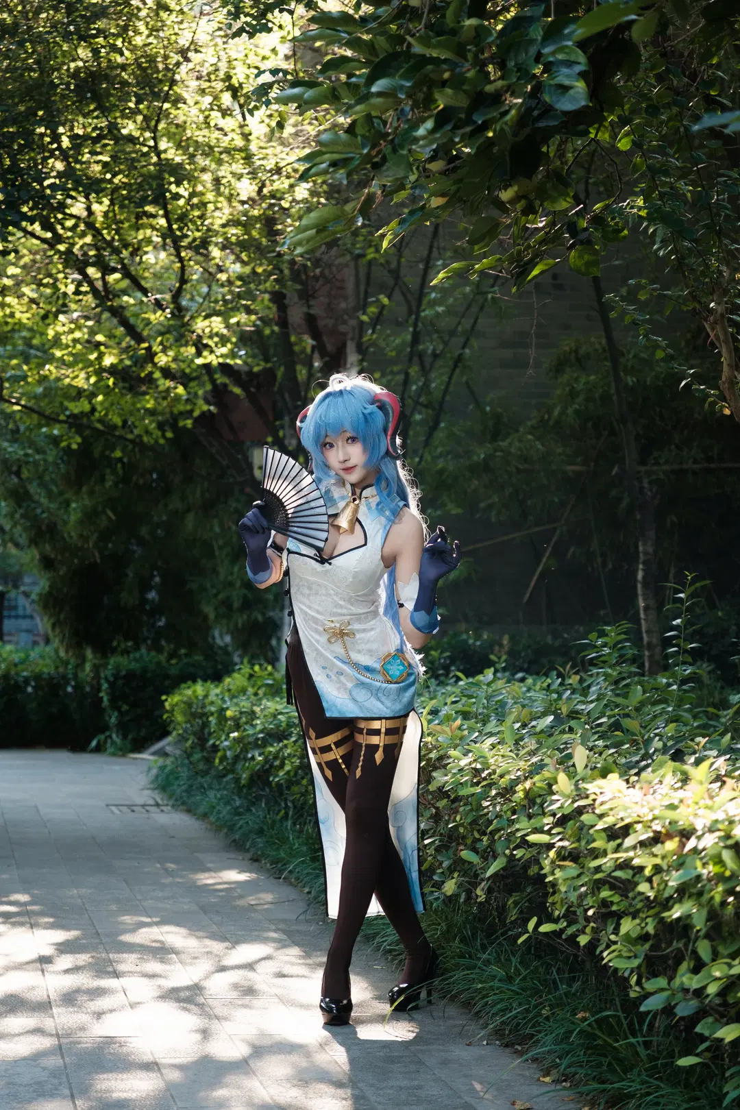 【甘雨 コスプレ】『原神』璃月の半仙が織りなす屋外の光と影の記録 - 牢友今天拍照了吗（是摄影不to签） - 7枚目