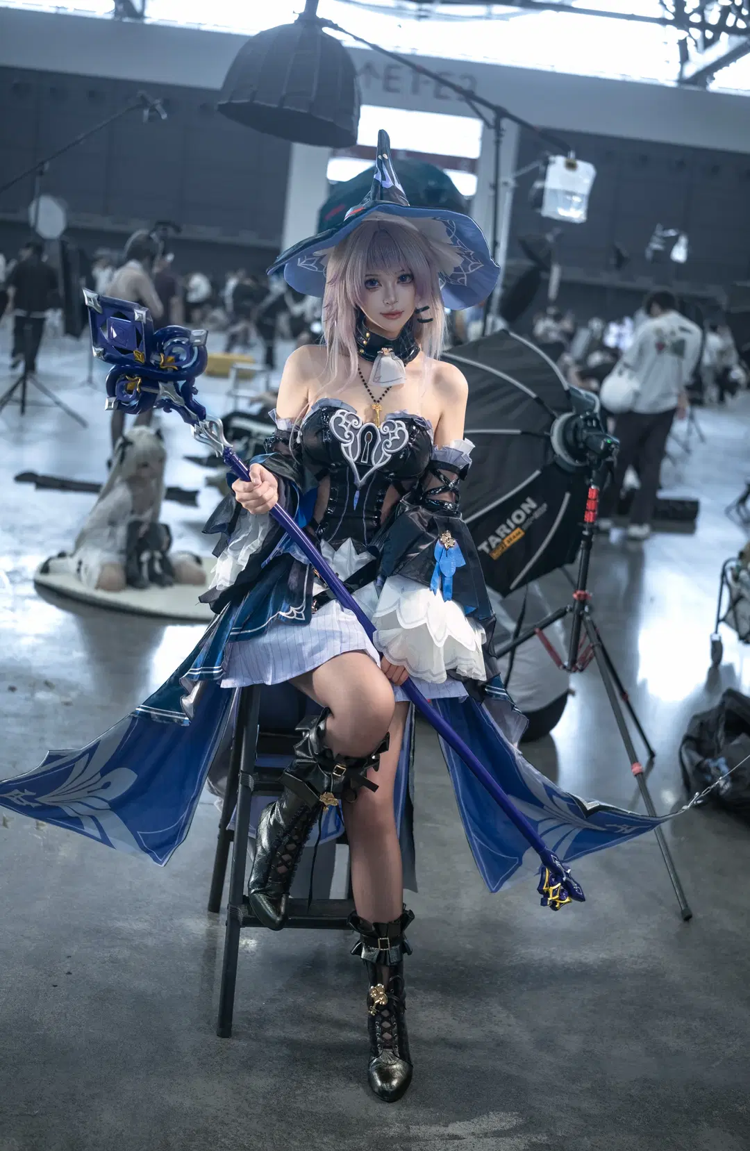 [Herta cosplay] Divine Rendition from Honkai: Star Rail by 牢友今天拍照了吗（是摄影不to签） - Image 6