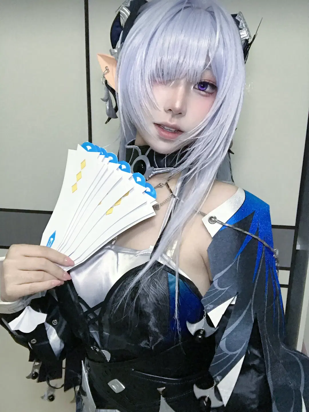 Zenless Zone Zero, Anime cosplay, Role-playing game, Velina cosplay, Elf ear style