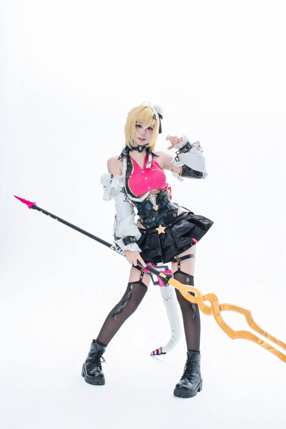 【希希芙cos】绝区零粉黑机能风正片 - 涴辰辰辰辰 - 第5张