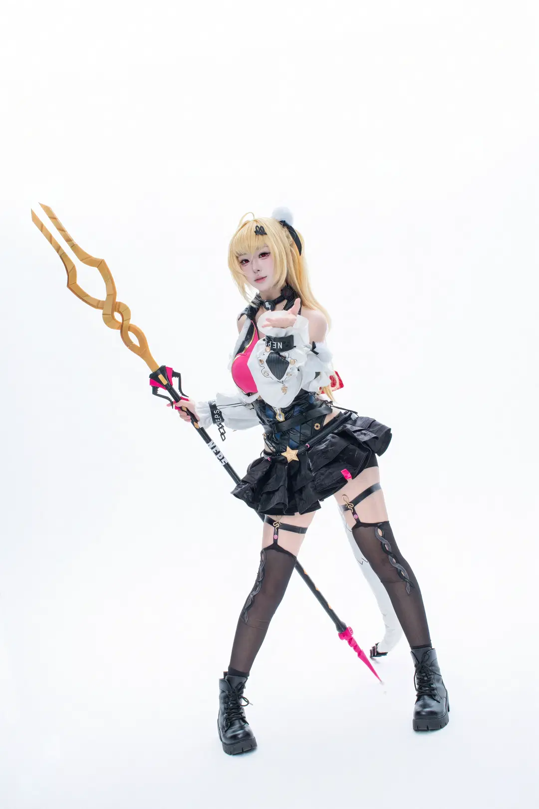 【希希芙cos】绝区零粉黑机能风正片 - 涴辰辰辰辰 - 第6张