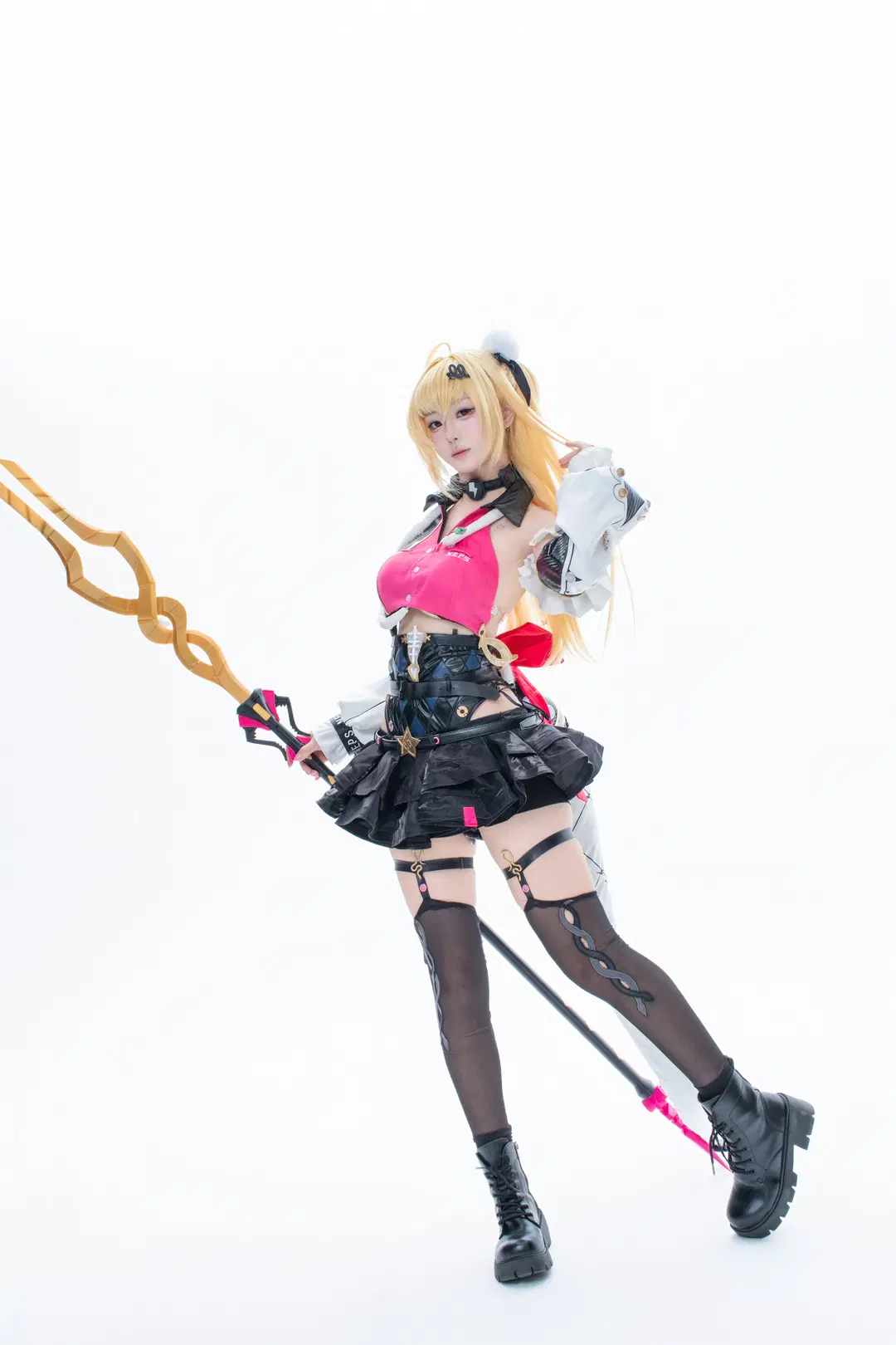 【希希芙cos】绝区零粉黑机能风正片 - 涴辰辰辰辰 - 第8张
