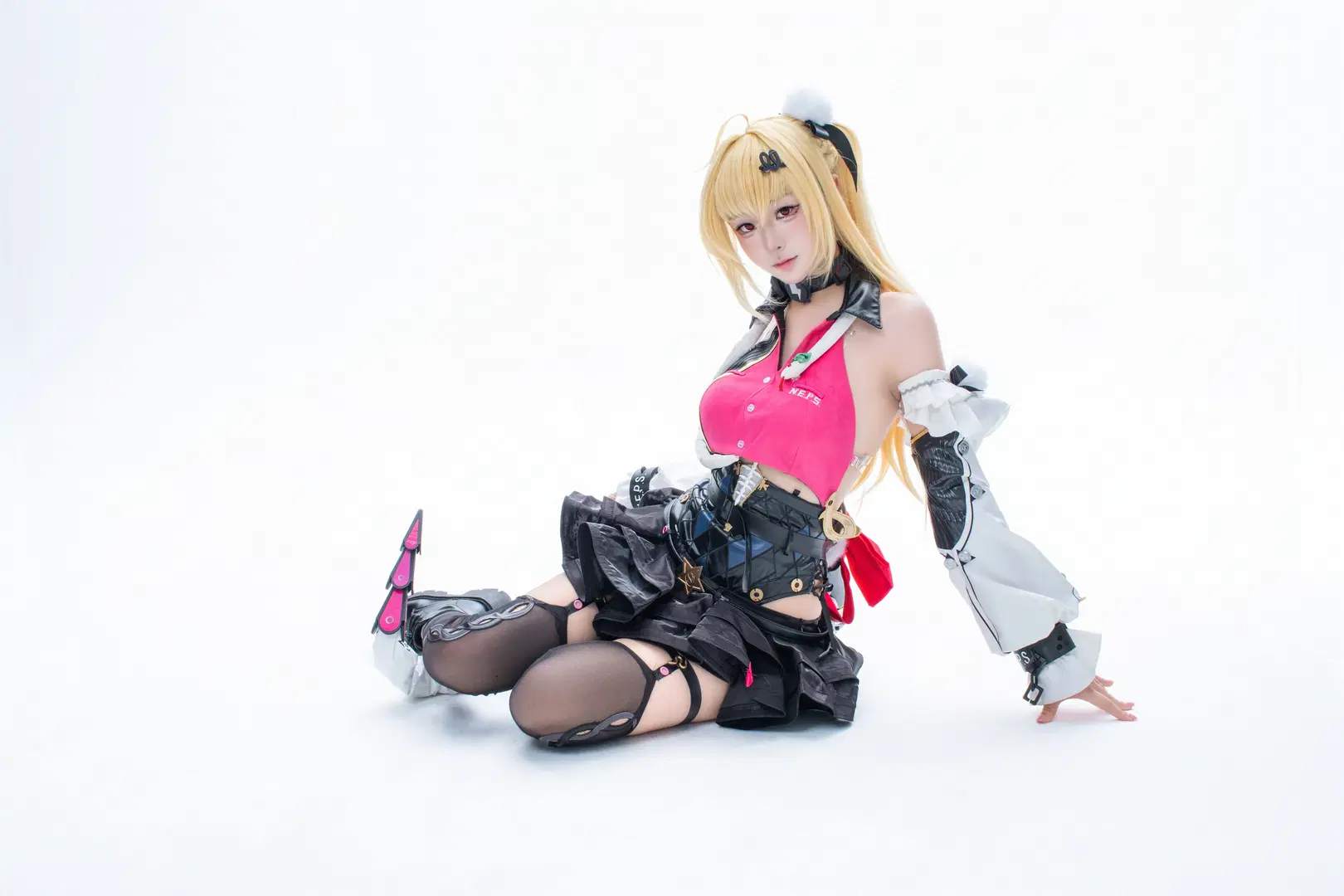 【希希芙cos】绝区零粉黑机能风正片 - 涴辰辰辰辰 - 第9张