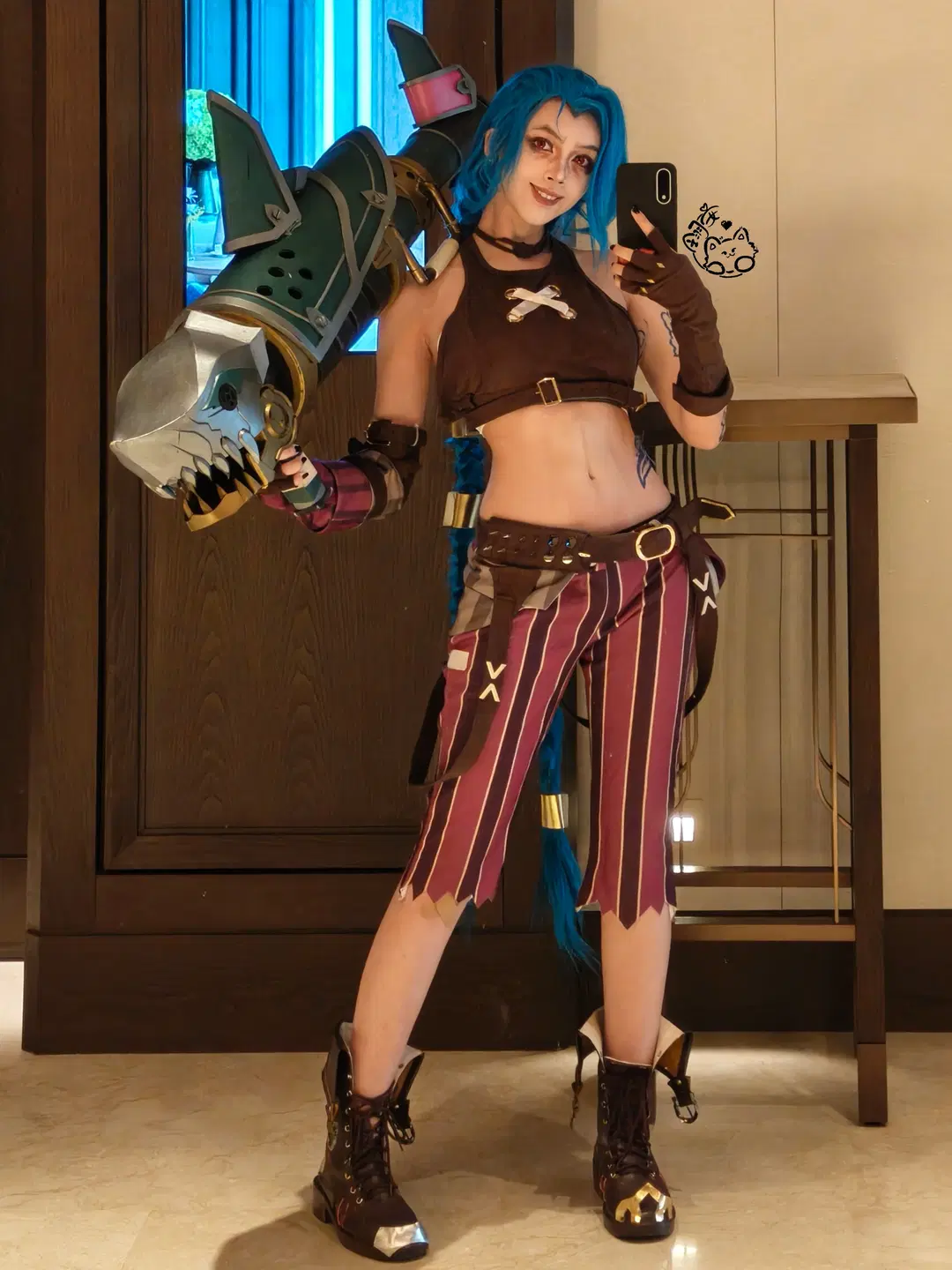 cosplay, 英雄联盟, 金克丝cos, 双城之战, LPL总决赛