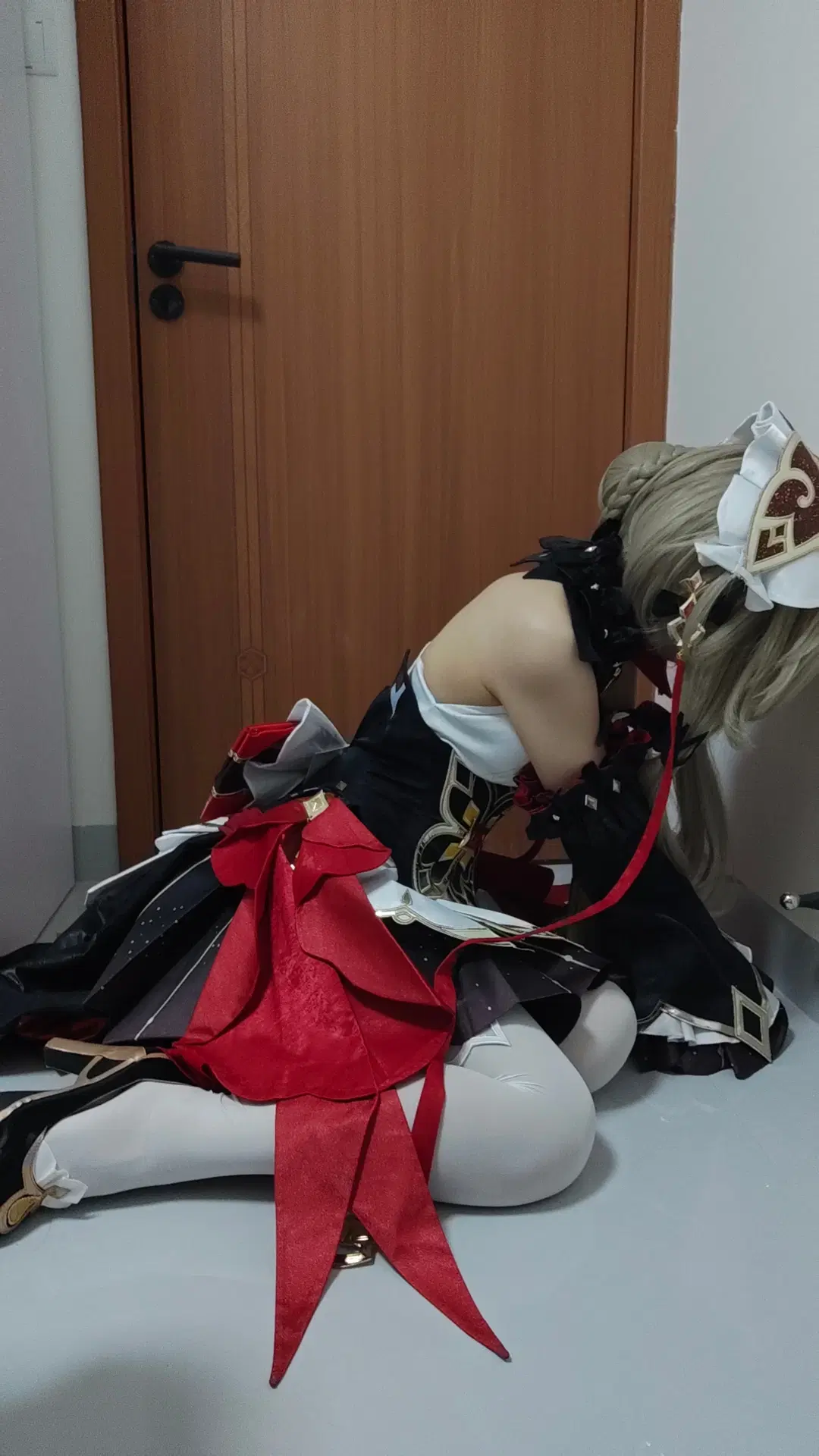 桑多涅cos, 漫展返图, 白丝, cosplay日常, 世界线漫展