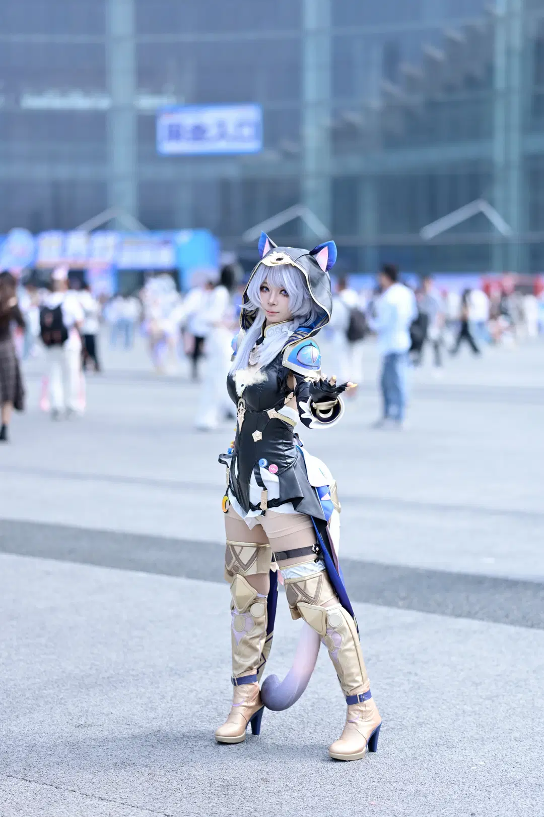 【赛飞儿cos】崩坏星穹铁道翁法罗斯的灵动猫猫出没漫展
