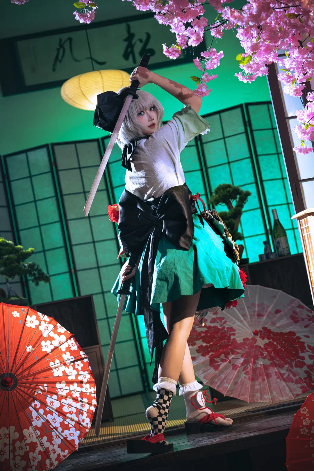 【魂魄妖夢cos】東方Project的庭師，一刀斬斷迷茫 - 夏尔 - 第3張
