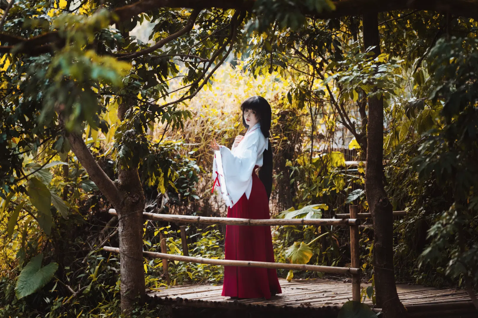 【桔梗cos】犬夜叉巫女服的溪谷行 - 夏尔 - 第4张