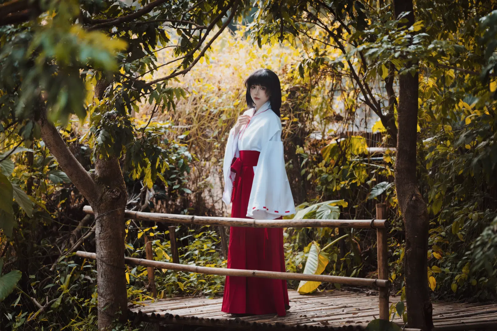 【桔梗cos】犬夜叉巫女服的溪谷行 - 夏尔 - 第7张