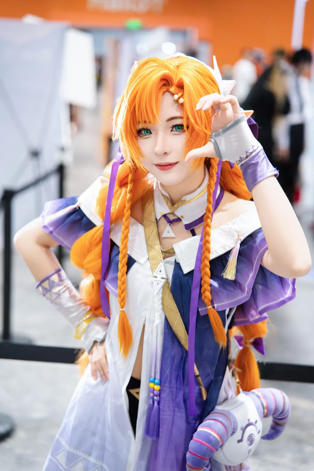 Wuthering Waves Sigrika Cosplay: Firefly ACG Expo Day 3 Convention Photos by 木南📸 - Image 2