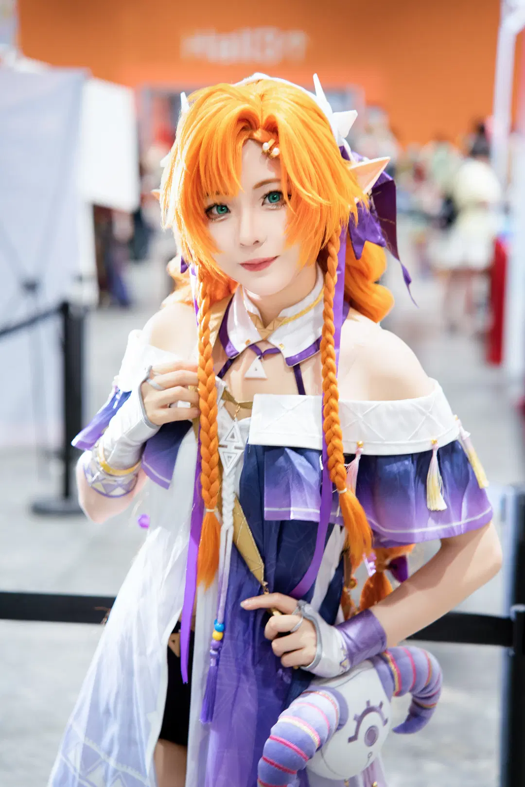 Wuthering Waves Sigrika Cosplay: Firefly ACG Expo Day 3 Convention Photos by 木南📸 - Image 4