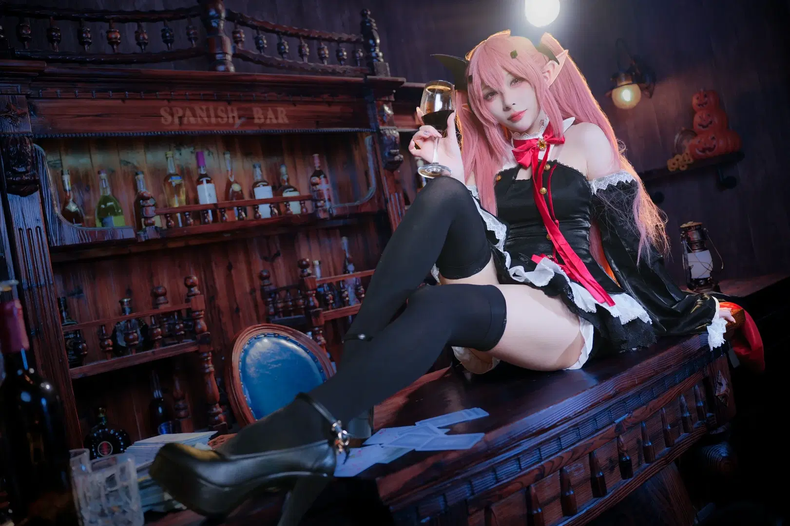 cosplay, 上海约拍, 暗黑哥特风, 战术机能风, 丝袜写真