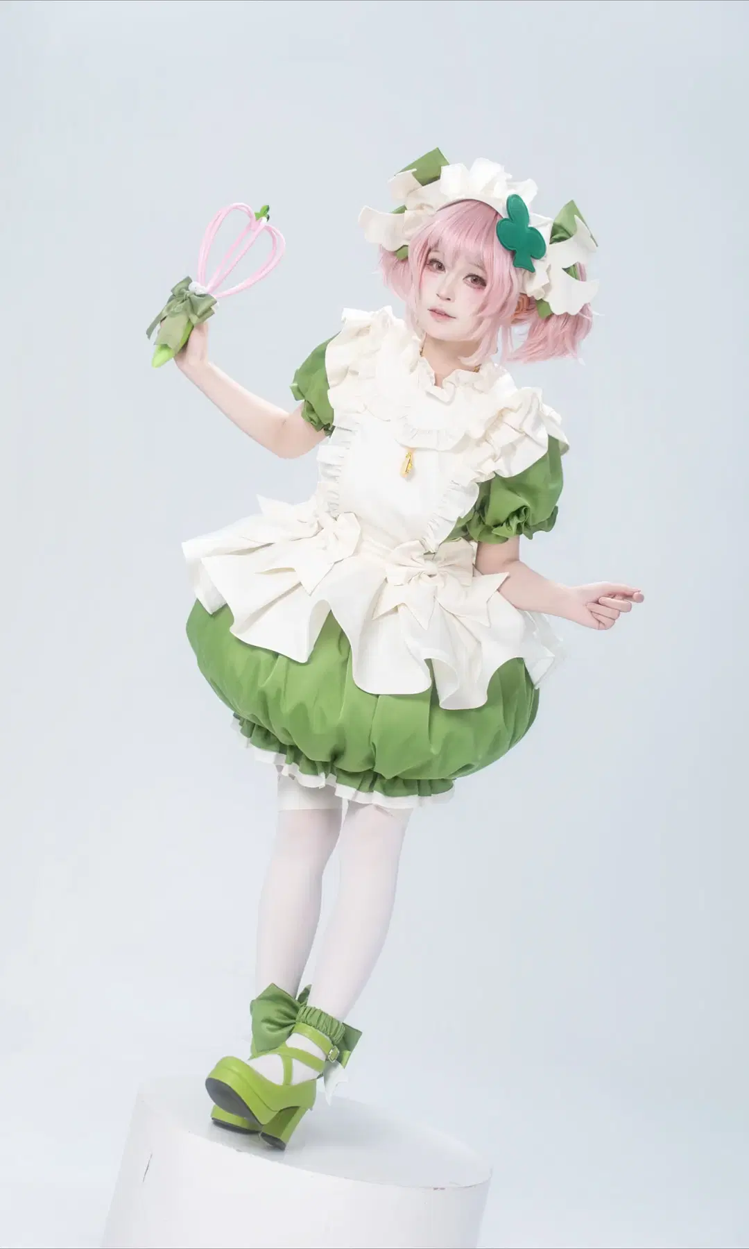 【日奈森亚梦cos】守护甜心梅花亚梦白棚存档 - 全麦小熊 - 第2张