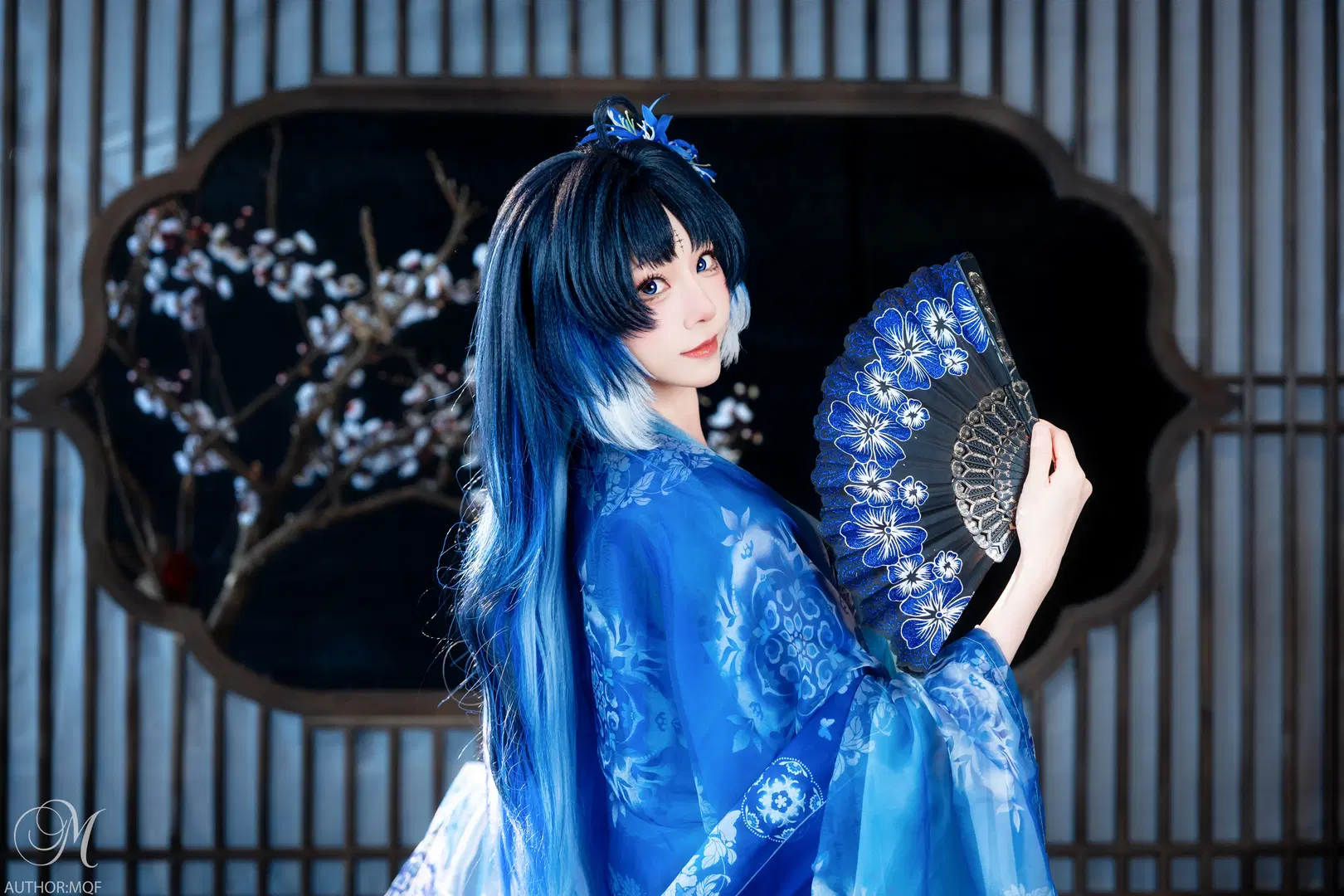 【秧秧cos】鸣潮中那一抹清新的国风幽蓝 - 默秋风 - 第2张
