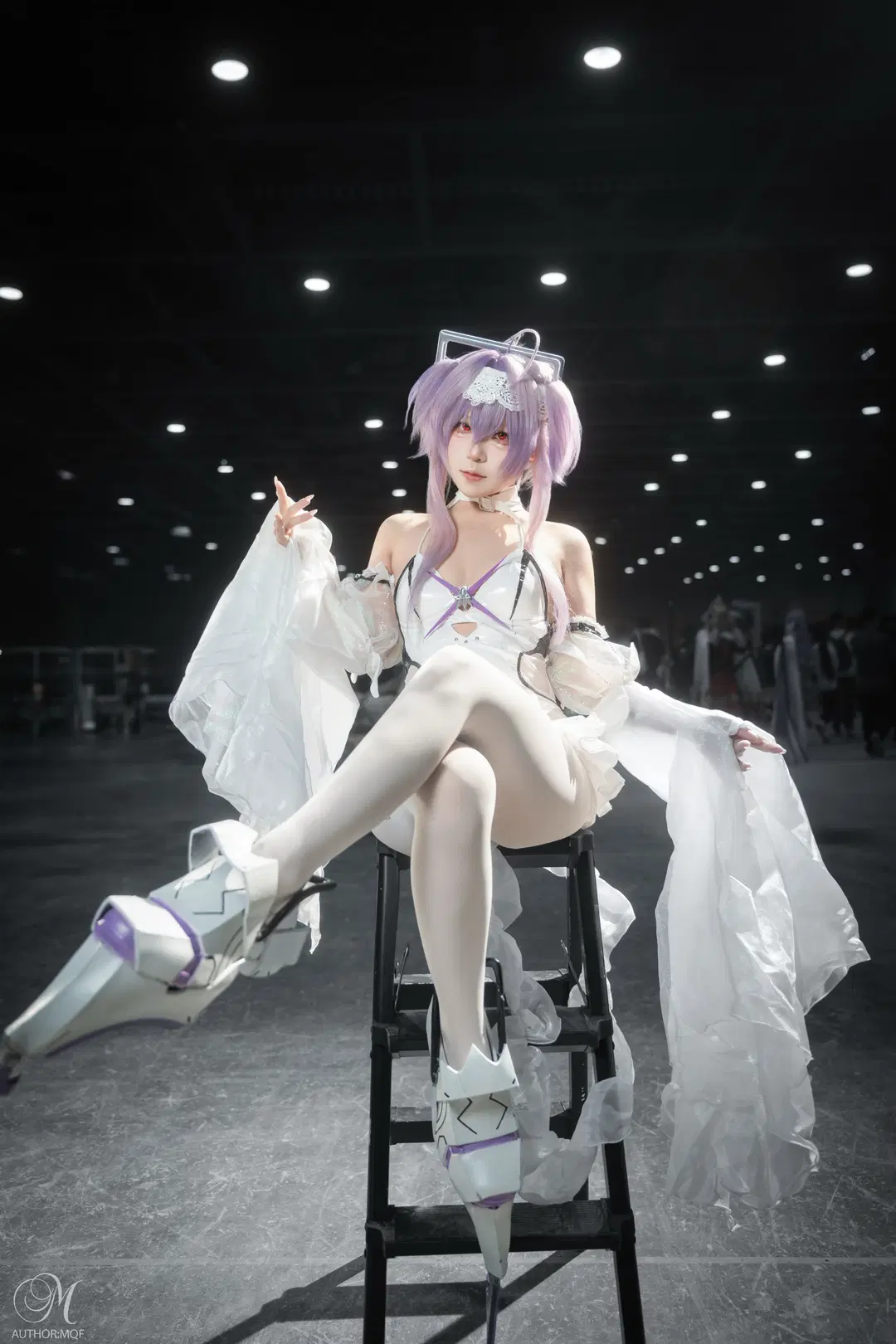 【莉贝雷利奥cos】NIKKE胜利女神的科技感与幻彩薄纱