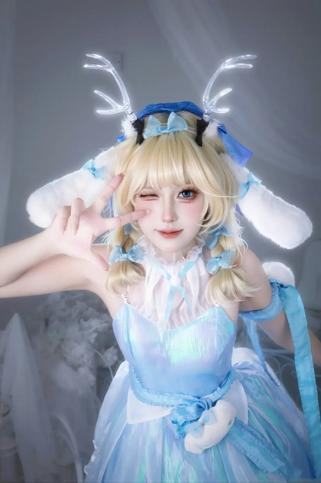 【瑶 コスプレ】オナー・オブ・キングス「シナモロールの夢」、シナモロールとの癒やし系ドリームコラボ - 坑坑不坑 - 3枚目