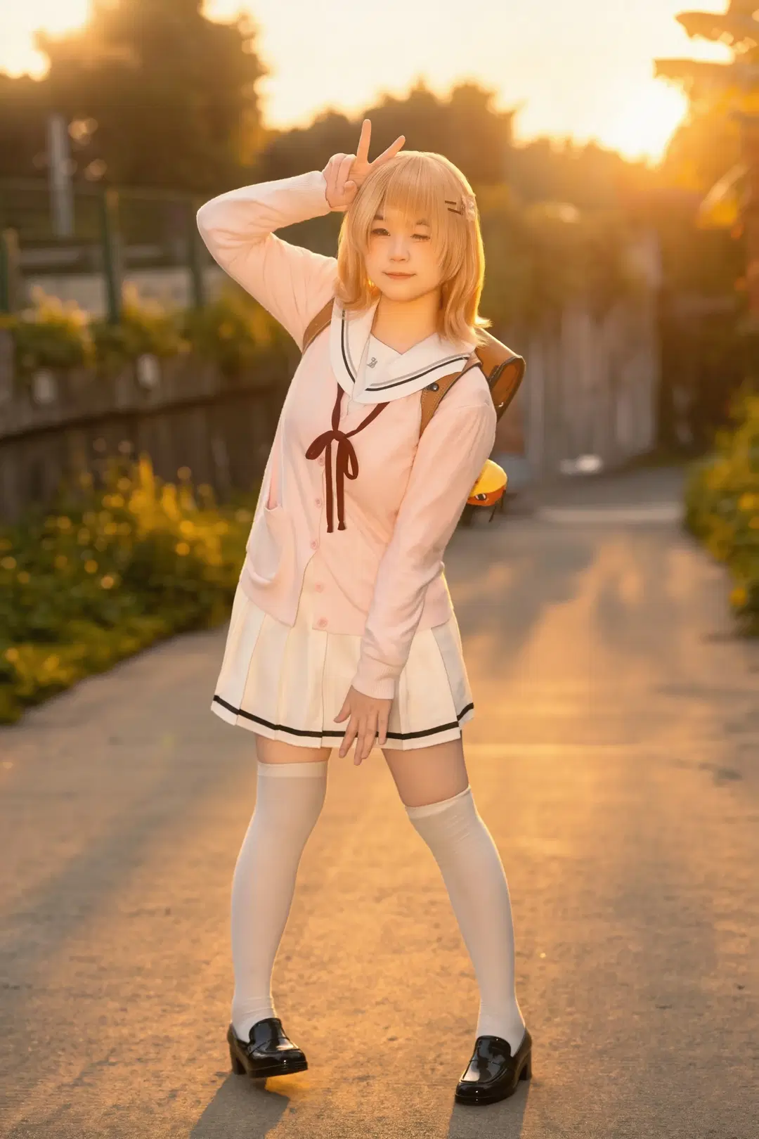 【香風智乃 コスプレ】『ご注文はうさぎですか？』夕暮れの放課後日常 - 喵蛋poi🐾 - 3枚目