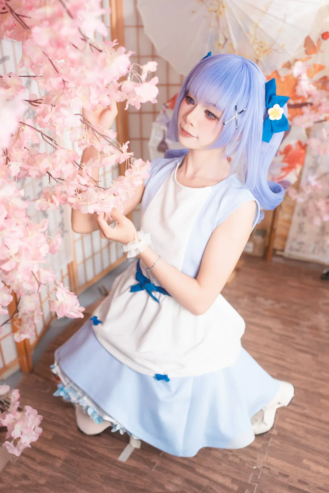 【智乃コスプレ】『ご注文はうさぎですか？』桜の木の下で開くお茶会 - 喵蛋poi🐾 - 3枚目