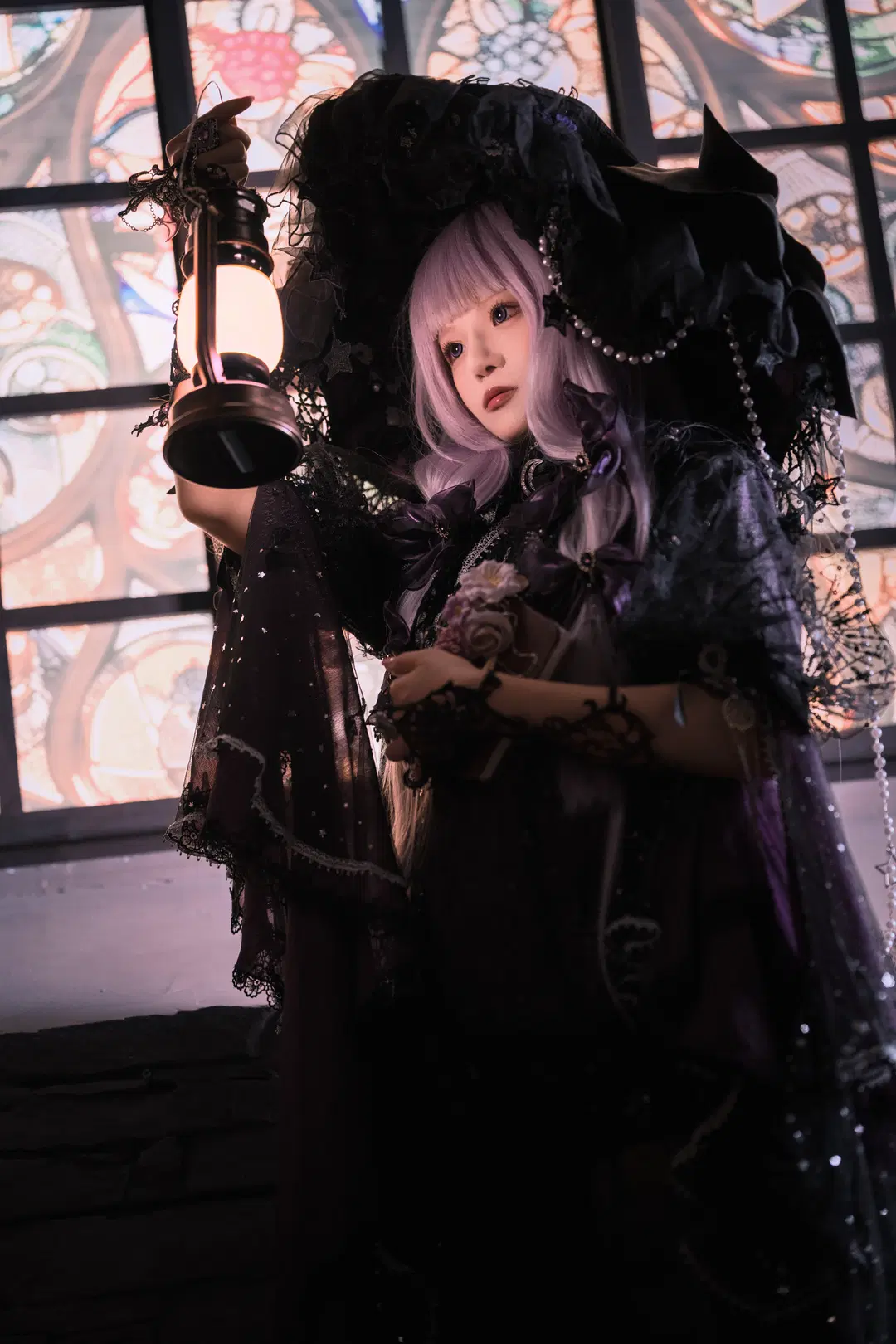 【帕秋莉cos】东方project 哥特图书馆里的暗黑魔法使 - 喵蛋poi🐾 - 第4张