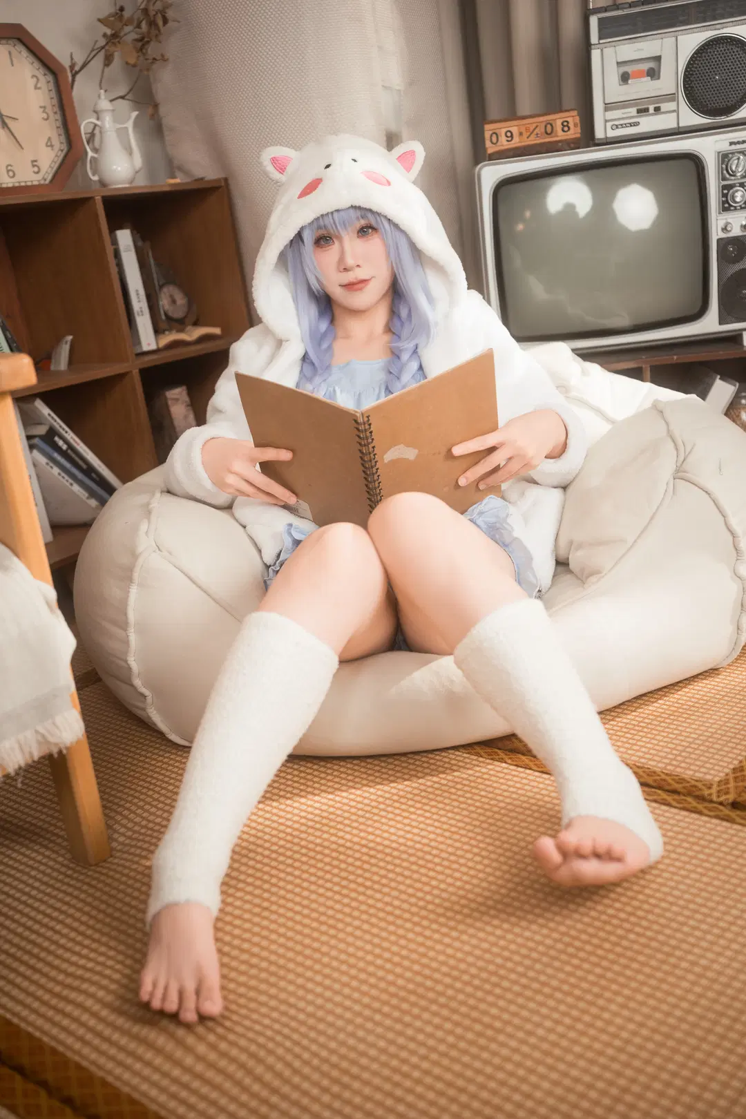 白丝, 香风智乃cos, 点兔