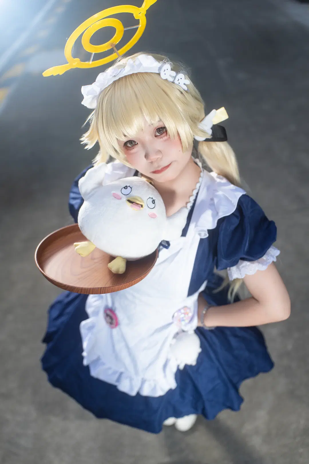 【日富美cos】蔚蓝档案天使女仆私设的漫展记录 - 喵蛋poi🐾 - 第4张