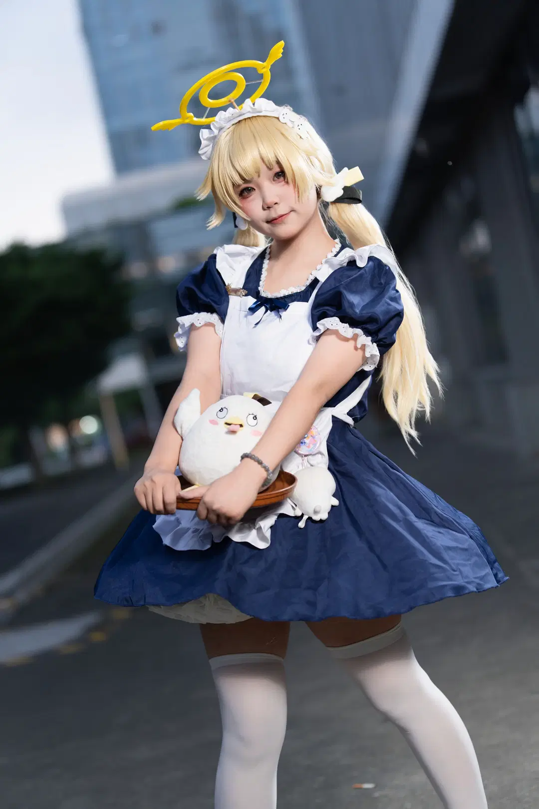 蔚蓝档案, 白丝, 日富美cos