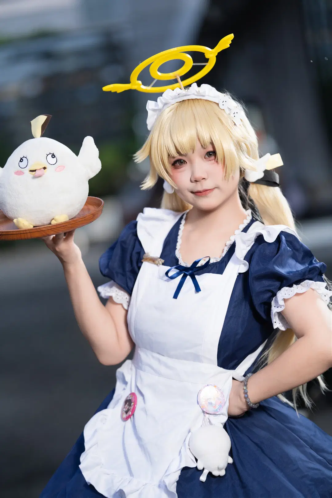 【日富美cos】蔚蓝档案天使女仆私设的漫展记录 - 喵蛋poi🐾 - 第7张