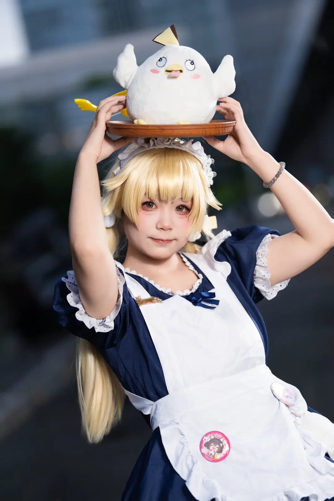 【日富美cos】蔚蓝档案天使女仆私设的漫展记录 - 喵蛋poi🐾 - 第9张