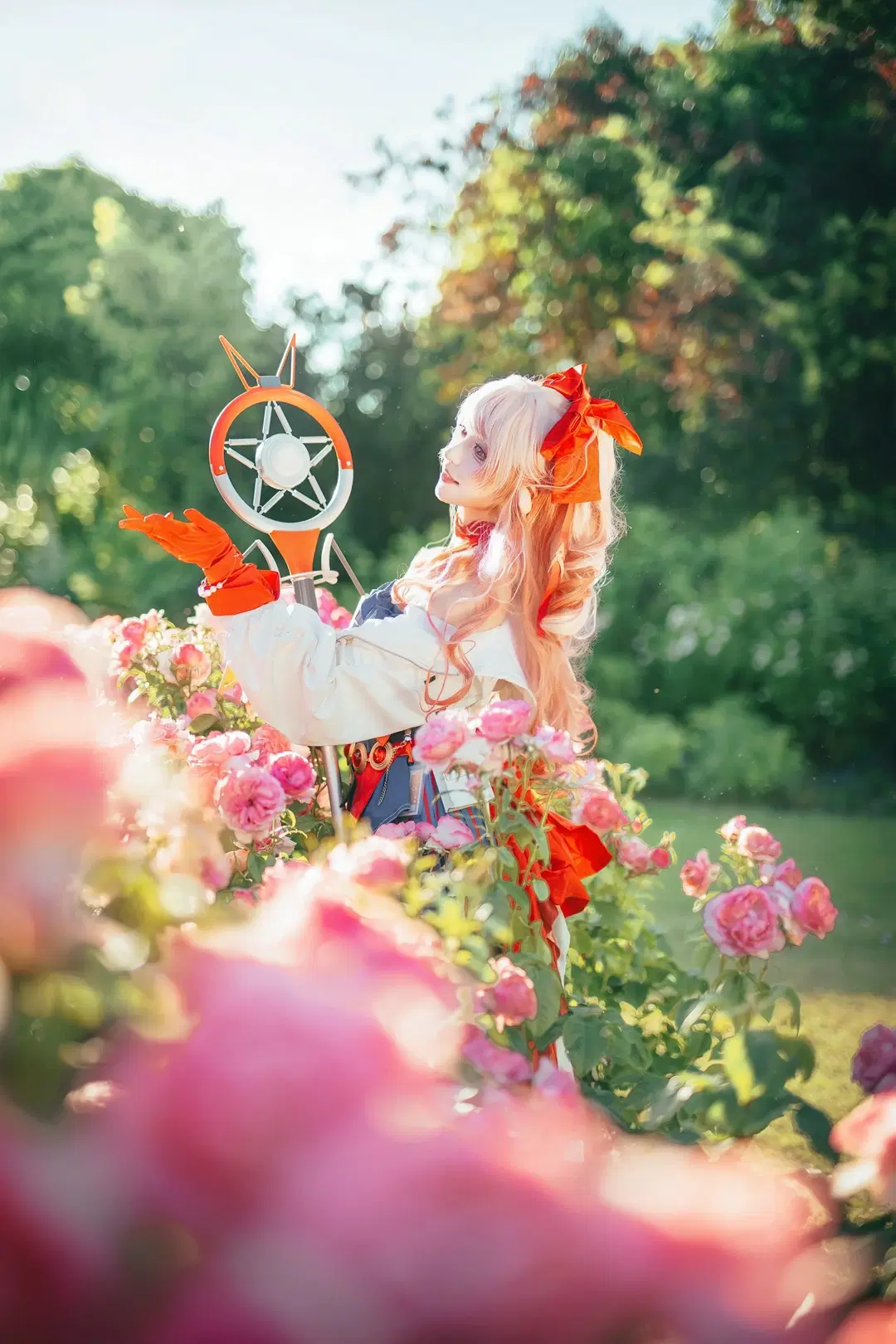 [Haruka cosplay] Arknights Haruka: Garden Birthday Celebration Portrait by 心上秋 - Image 5