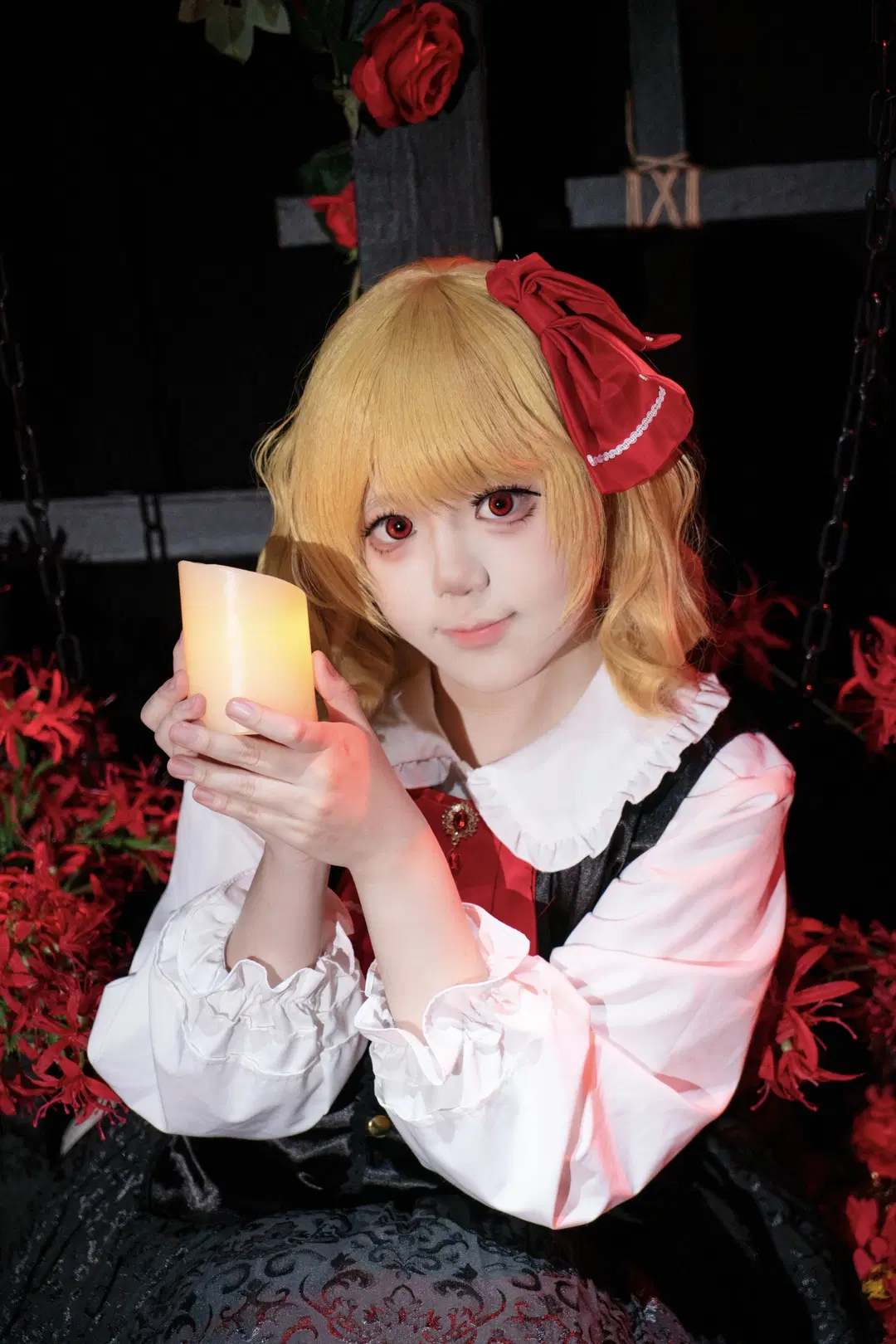 【露米娅cos】小小的妖鬼夜行，东方红魔馆的食人妖怪 - 屿西奈 - 第2张