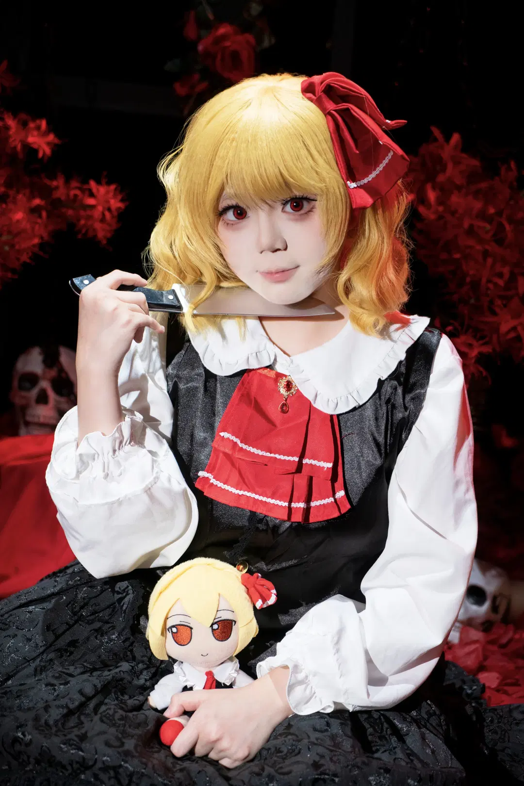 【露米娅cos】小小的妖鬼夜行，东方红魔馆的食人妖怪 - 屿西奈 - 第3张