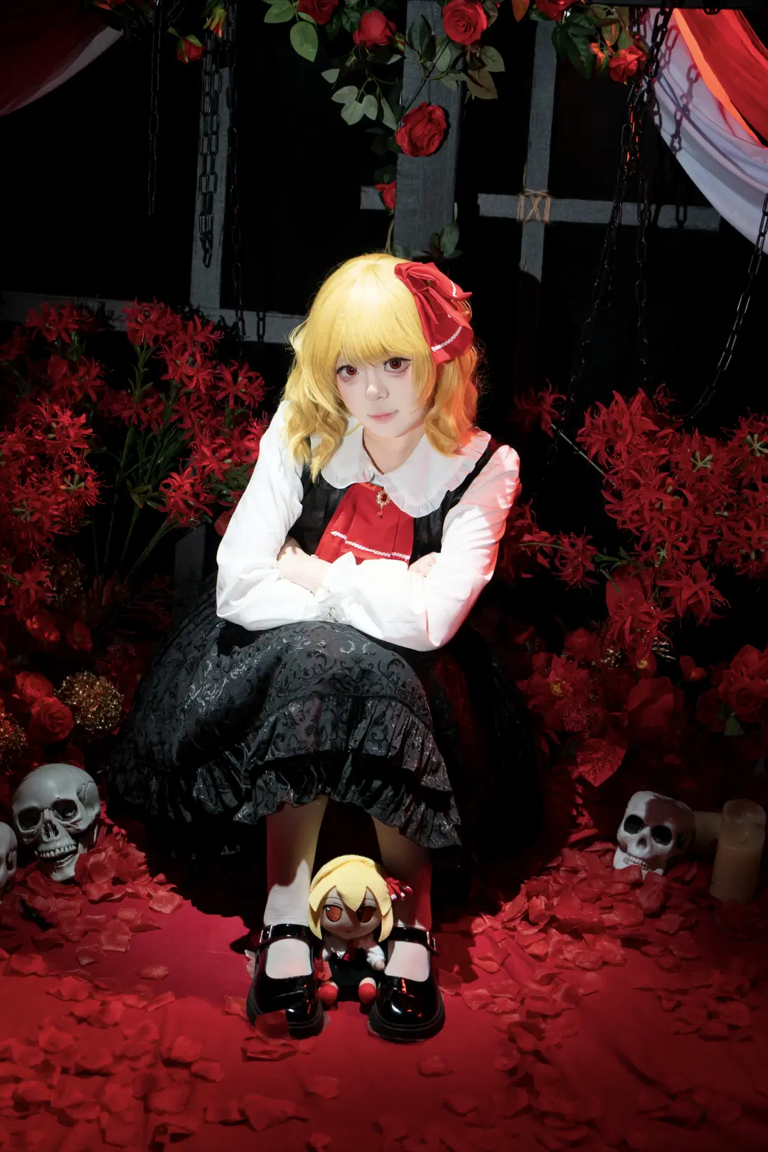 【露米娅cos】小小的妖鬼夜行，东方红魔馆的食人妖怪 - 屿西奈 - 第4张