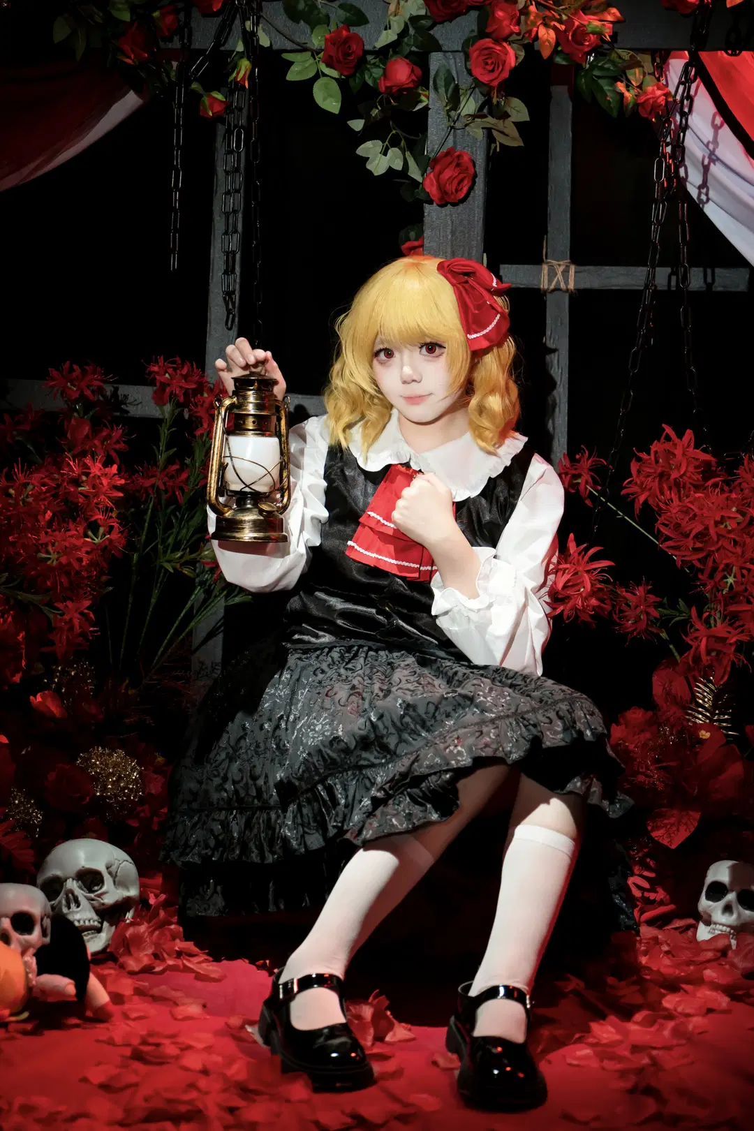【露米娅cos】小小的妖鬼夜行，东方红魔馆的食人妖怪 - 屿西奈 - 第5张