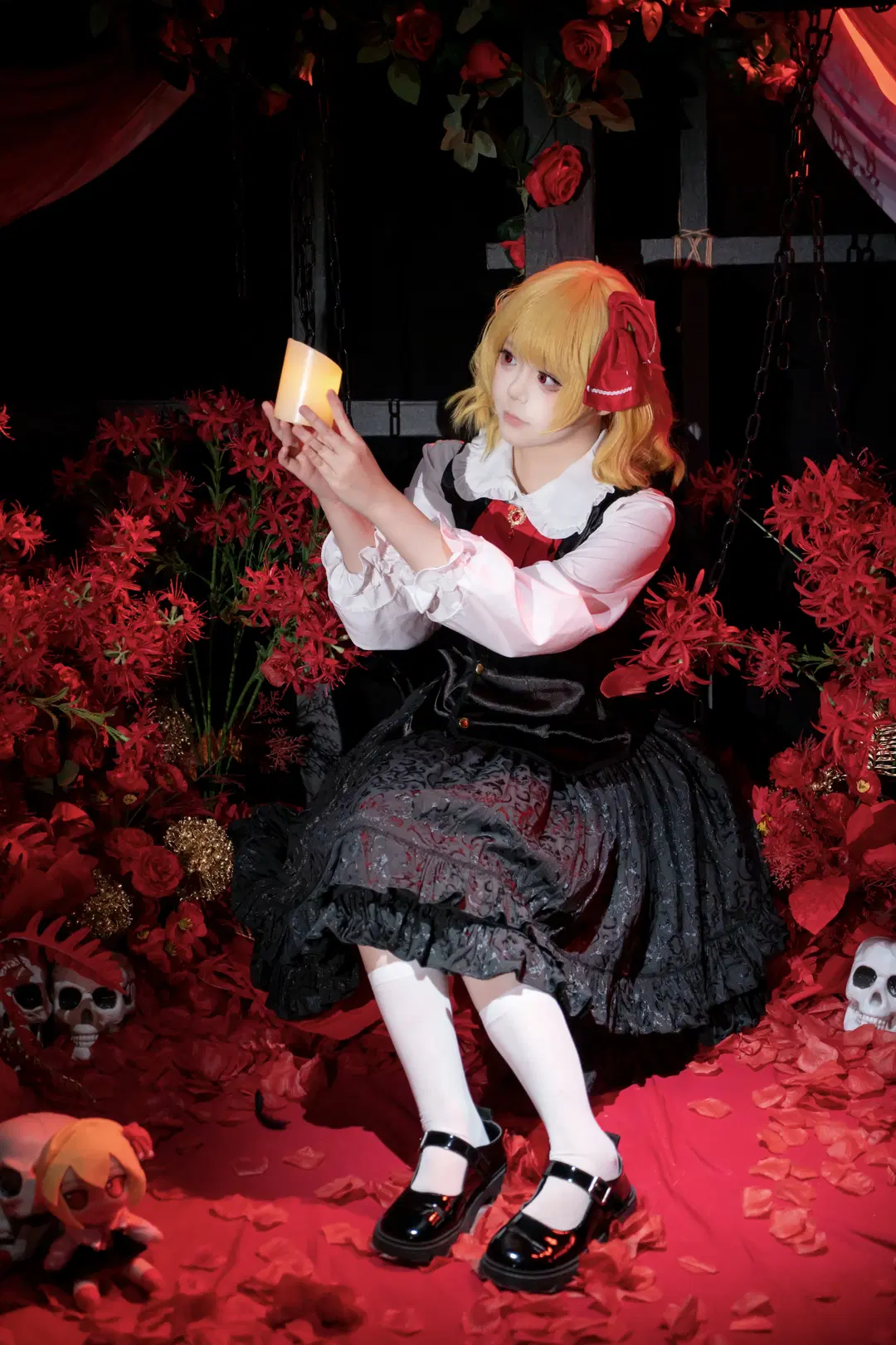 【露米娅cos】小小的妖鬼夜行，东方红魔馆的食人妖怪 - 屿西奈 - 第6张